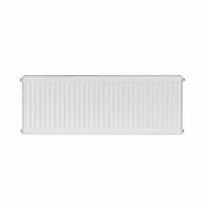 Flomasta Type 21 Double-Panel Plus Single Convector Radiator 400 x 1100mm White 3591BTU 2 Flomasta Type 21 Double-Panel Plus Single Convector Radiator 400 x 1100mm White 3591BTU - Image 2