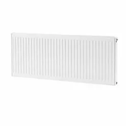 Flomasta Type 21 Double-Panel Plus Single Convector Radiator 500 x 1100mm White 4312BTU