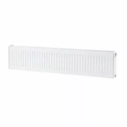 Flomasta Type 22 Double-Panel Double Convector Radiator 300 x 1400mm White 4523BTU