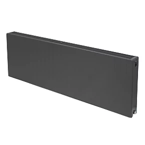 Stelrad Accord Concept Type 22 Double Flat Panel Double Convector Radiator 450 x 1200mm Grey 5244BTU 1 Stelrad Accord Concept Type 22 Double Flat Panel Double Convector Radiator 450 x 1200mm Grey 5244BTU