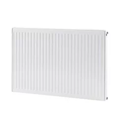 Flomasta Type 21 Double-Panel Plus Single Convector Radiator 700 x 900mm White 4669BTU