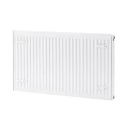 Flomasta Type 21 Double-Panel Plus Single Convector Radiator 600 x 1000mm White 4560BTU -Central Heating Radiators shop 390XP A2