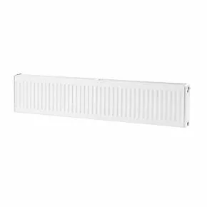 Flomasta Type 22 Double-Panel Double Convector Radiator 300 x 1800mm White 5815BTU 1 Flomasta Type 22 Double-Panel Double Convector Radiator 300 x 1800mm White 5815BTU