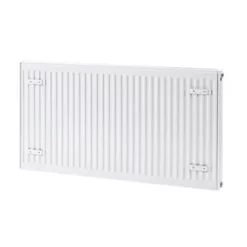 Flomasta Type 21 Double-Panel Plus Single Convector Radiator 600 x 1100mm White 5016BTU