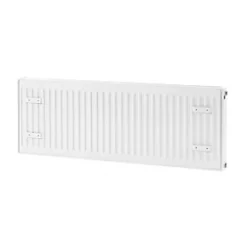 Flomasta Type 21 Double-Panel Plus Single Convector Radiator 400 x 1200mm White 3918BTU -Central Heating Radiators shop 543XP A2