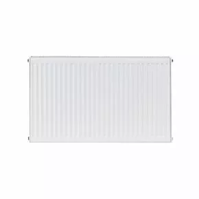 Flomasta Type 21 Double-Panel Plus Single Convector Radiator 600 x 900mm White 4104BTU 2 Flomasta Type 21 Double-Panel Plus Single Convector Radiator 600 x 900mm White 4104BTU - Image 2