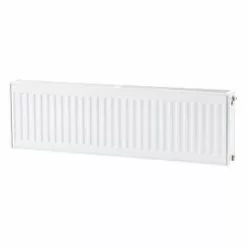 Flomasta Type 22 Double-Panel Double Convector Radiator 300 x 1000mm White 3230BTU
