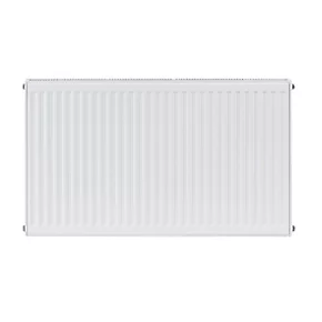 Flomasta Type 11 Single-Panel Single Convector Radiator 600 x 900mm White 2920BTU 2 Flomasta Type 11 Single-Panel Single Convector Radiator 600 x 900mm White 2920BTU - Image 2