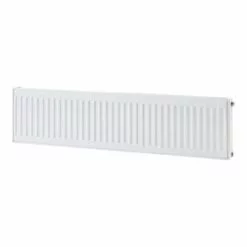 Flomasta Type 11 Single-Panel Single Convector Radiator 300 x 1200mm White 2130BTU