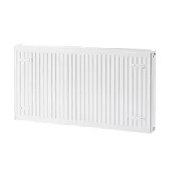 Flomasta Type 22 Double-Panel Double Convector Radiator 600 x 1100mm White 6415BTU