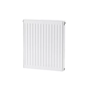 Flomasta Type 21 Double-Panel Plus Single Convector Radiator 600 x 500mm White 2280BTU 1 Flomasta Type 21 Double-Panel Plus Single Convector Radiator 600 x 500mm White 2280BTU