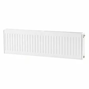 Flomasta Type 22 Double-Panel Double Convector Radiator 300 x 1200mm White 3876BTU 1 Flomasta Type 22 Double-Panel Double Convector Radiator 300 x 1200mm White 3876BTU