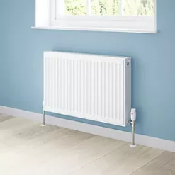 Flomasta Type 22 Double-Panel Double Convector Radiator 500 x 800mm White 4017BTU -Central Heating Radiators shop 803XP A4
