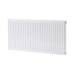 Flomasta Type 21 Double-Panel Plus Single Convector Radiator 600 x 1100mm White 5016BTU
