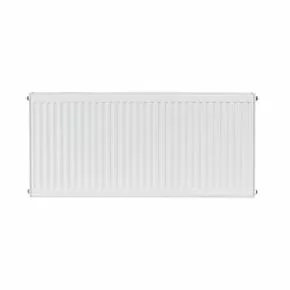 Flomasta Type 11 Single-Panel Single Convector Radiator 500 x 1200mm White 3327BTU 2 Flomasta Type 11 Single-Panel Single Convector Radiator 500 x 1200mm White 3327BTU - Image 2