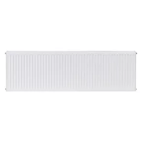 Flomasta Type 11 Single-Panel Single Convector Radiator 500 x 1600mm White 4436BTU 2 Flomasta Type 11 Single-Panel Single Convector Radiator 500 x 1600mm White 4436BTU - Image 2